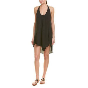 6 Shore Road l Black Swim Cover Up With Tassels